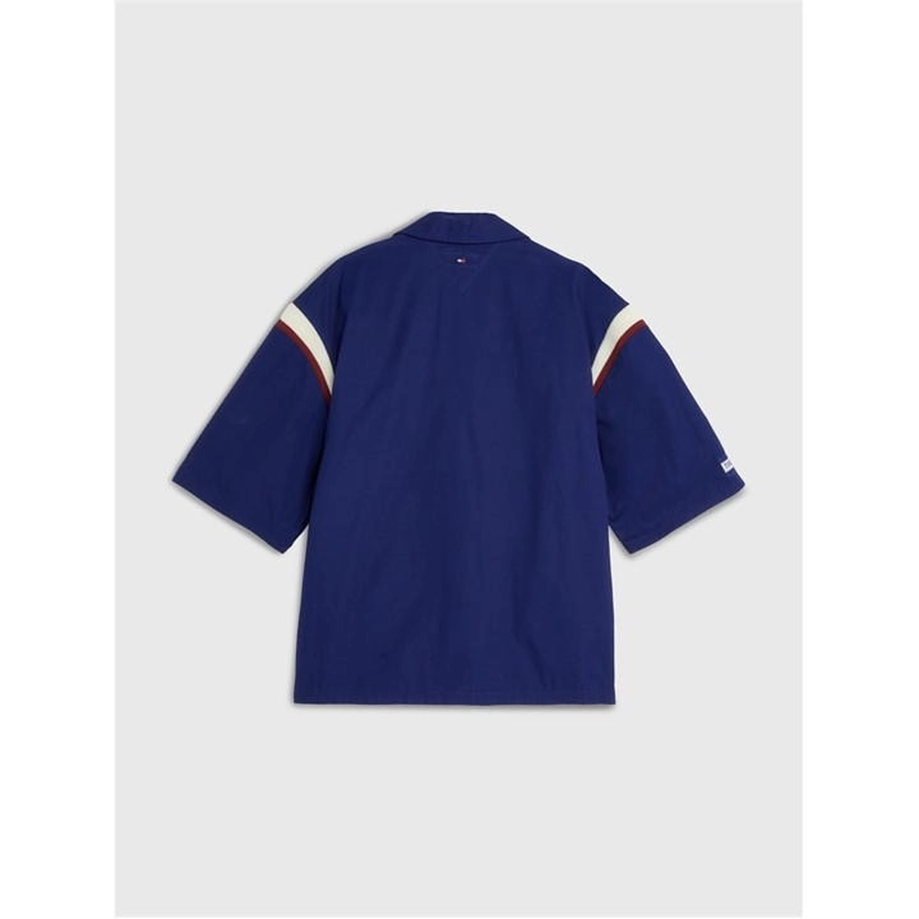 Tommy Hilfiger Tjcu Collegiate Sports Ss Shirt - Blue